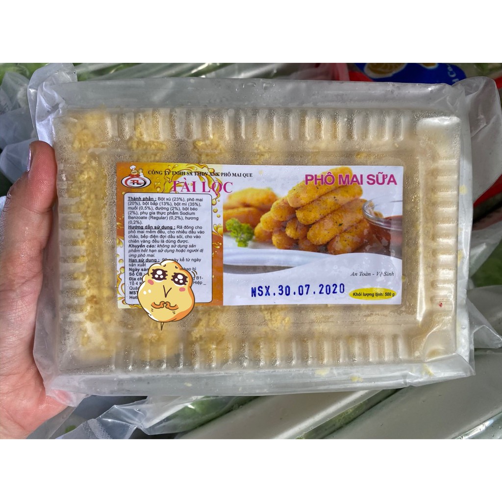 Phô mai que sữa - 500g (chỉ giao nội thành HCM)