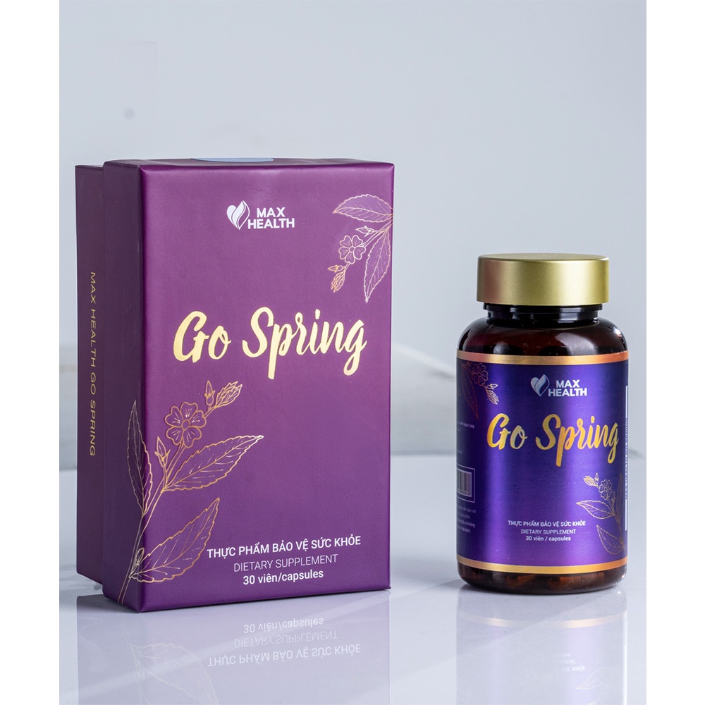 ❣️Viên uống Nội Tiết Tố Nữ Go Spring - cho vẻ đẹp tỏa sáng, thần sắc rạng ngời, gợi cảm đầy cuốn hút
