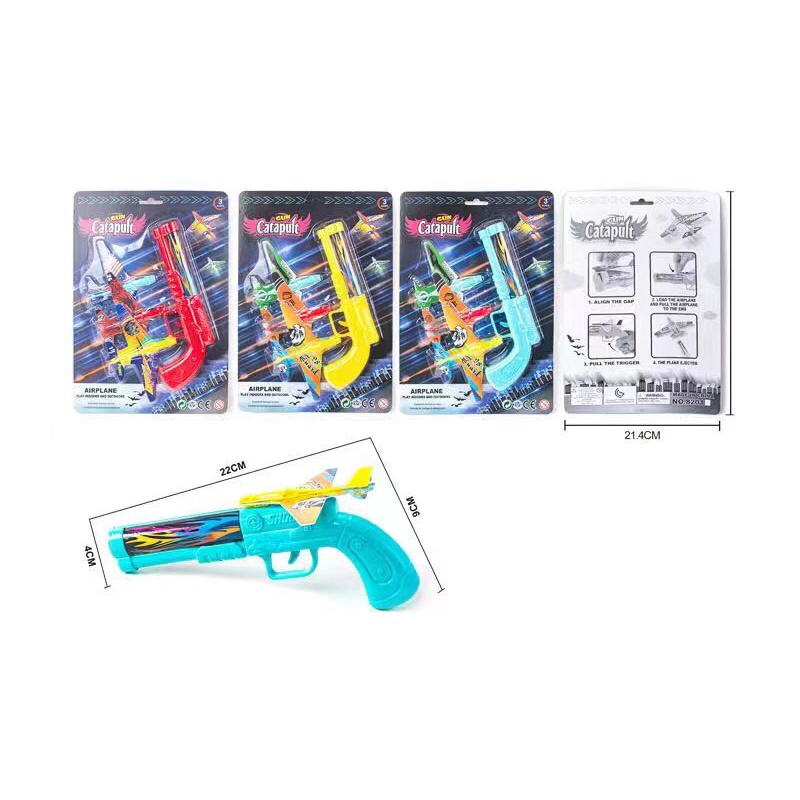 Máy bắn máy bay mô hình nhiều màu sắc vui nhộn cho bé