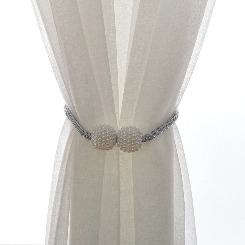 Set 2 Dây Buộc Rèm Đính Ngọc Trai Xinh Xắn