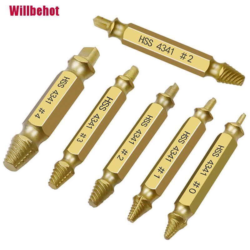 Bộ 6 Dụng Cụ Tháo Ốc Vít Hư Hỏng Chất Lượng Cao
