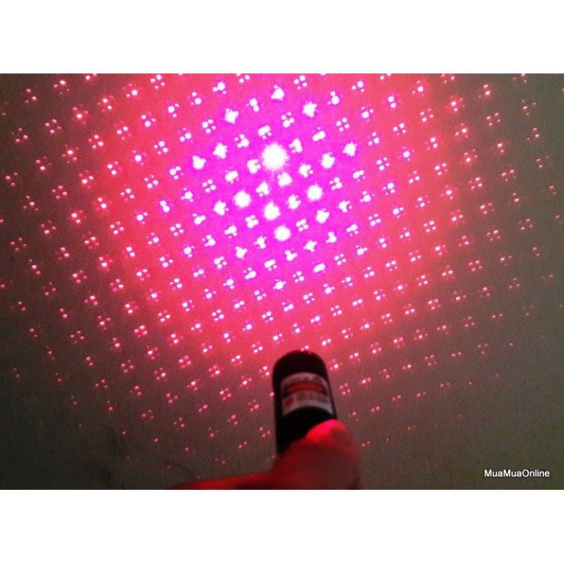Đèn laser 303 tia đỏ fullbox