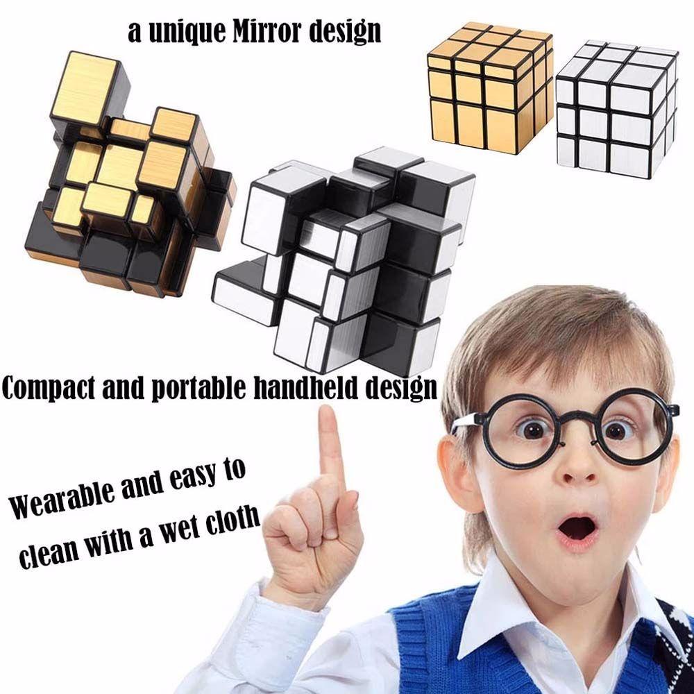 Khối Rubik 3x3 Mặt Gương Đồ Chơi Giáo Dục Cho Bé
