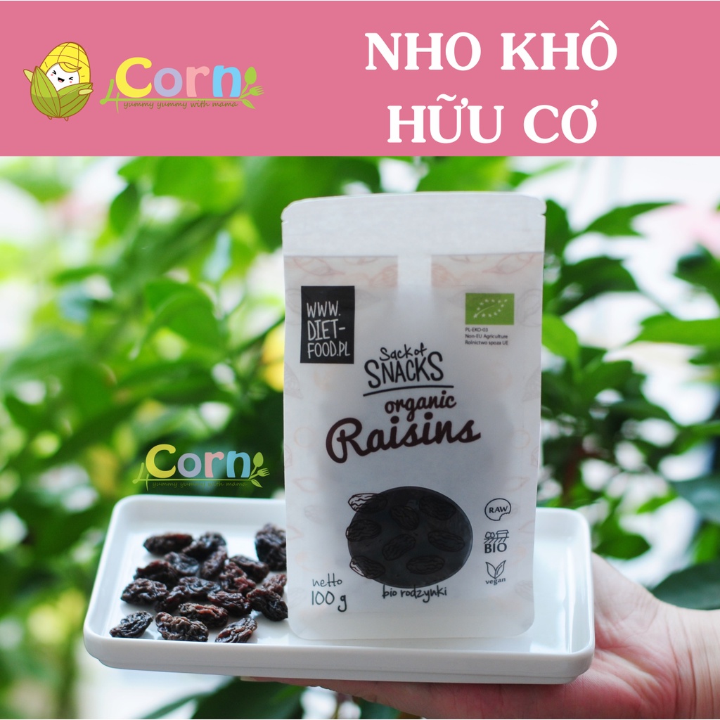 NHO KHÔ hữu cơ - cho bé 12M+