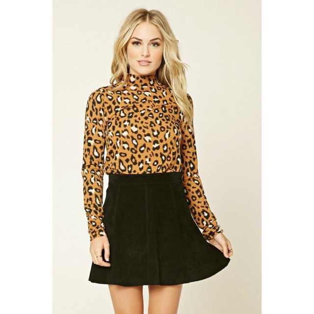 Áo cổ cao F21 - xuất xịn