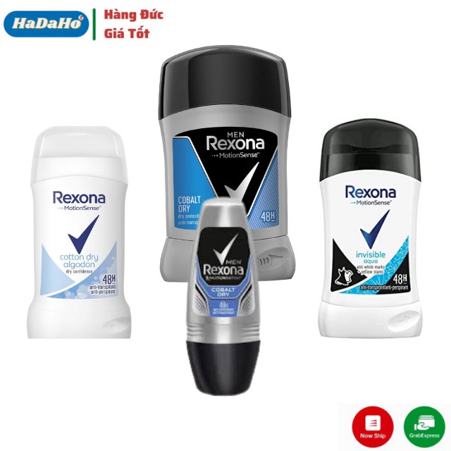 Sáp khử mùi cơ thể REXONA MOTION SENSE, 40-50ml