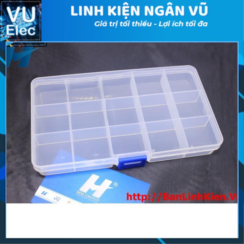 Hộp Đựng Linh Kiện 15 Ngăn