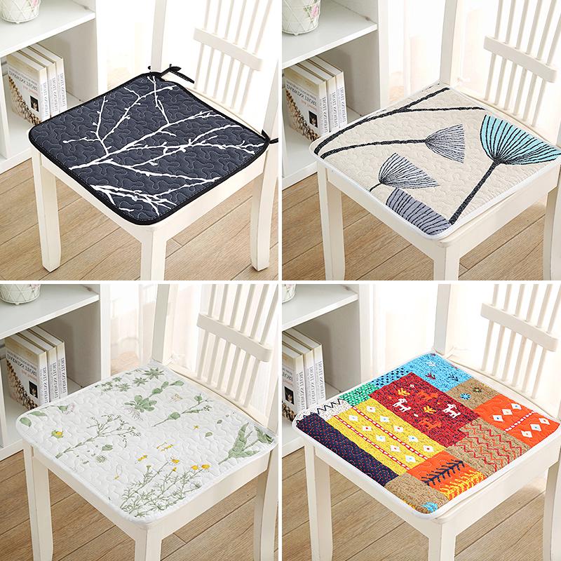 Đệm Lót Ghế Chất Liệu Cotton Mỏng Cao Cấp Thời Trang Dành Cho Bốn Mùa