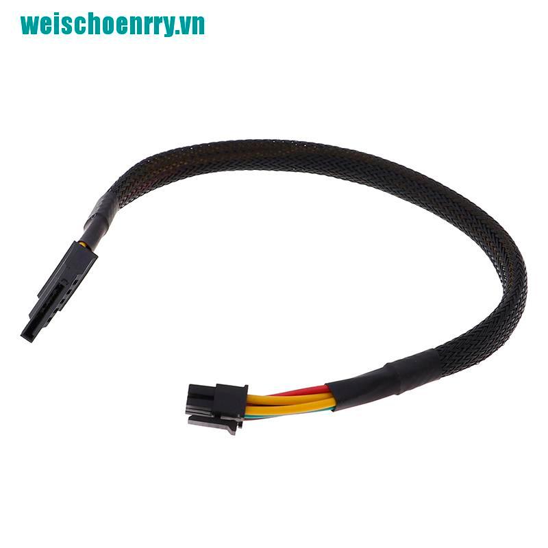 Weis♪Cáp Nguồn HDD SSD 6 Pin Sang SATA 15Pin Cho dell 3668 3667