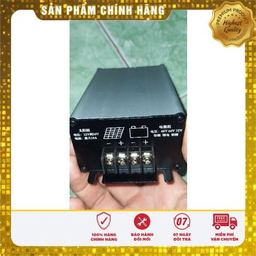 Sạc MPPT 10A vỏ nhôm hỗ trợ pin Lithium hệ 48V/60V/72V