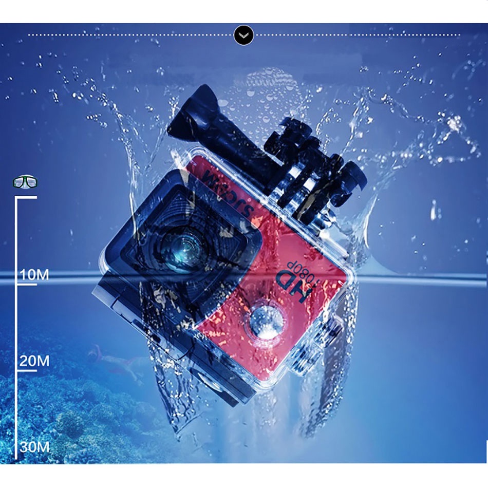 Camera hành trình, camera hành động SJCAM SJ4000 wifi 2 inch, chất lượng full HD