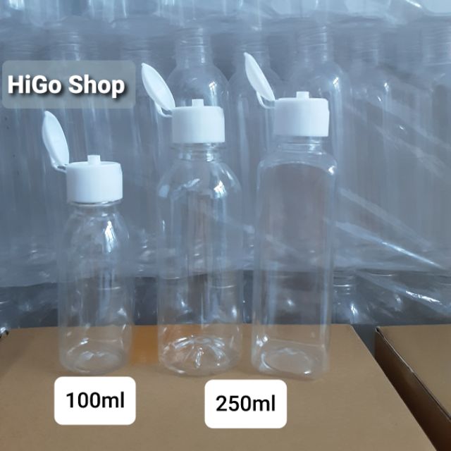 Chai nắp bật 100ml