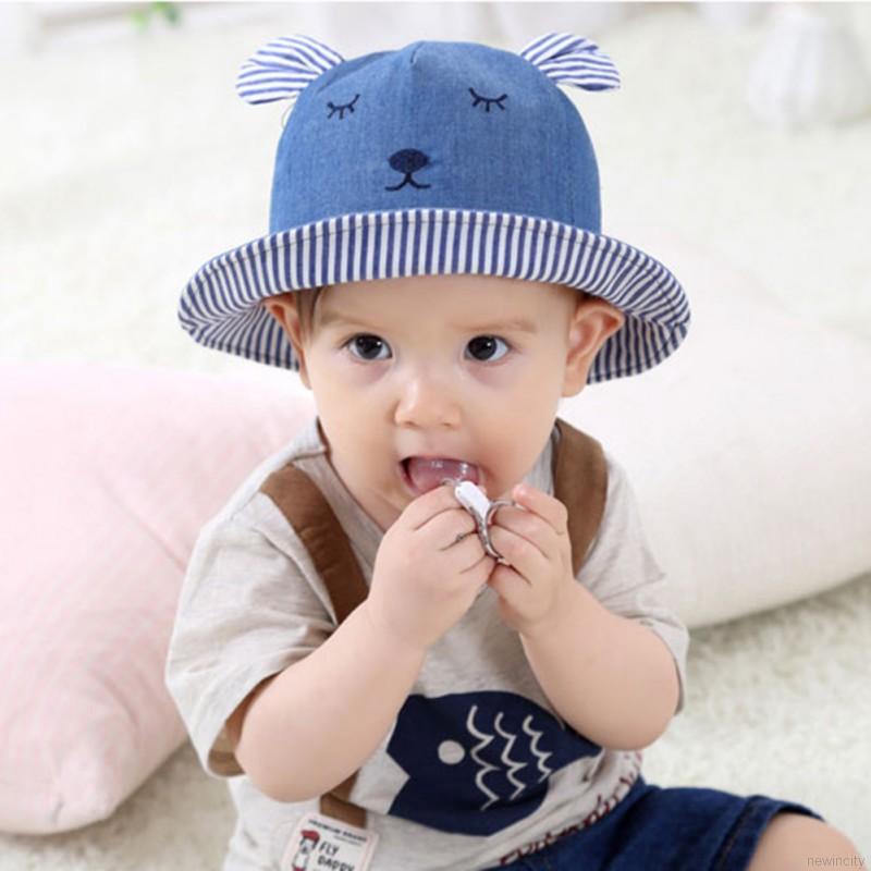 Mũ lưỡi trai hoạ tiết hoạt hình thiết kế đáng yêu cho bé