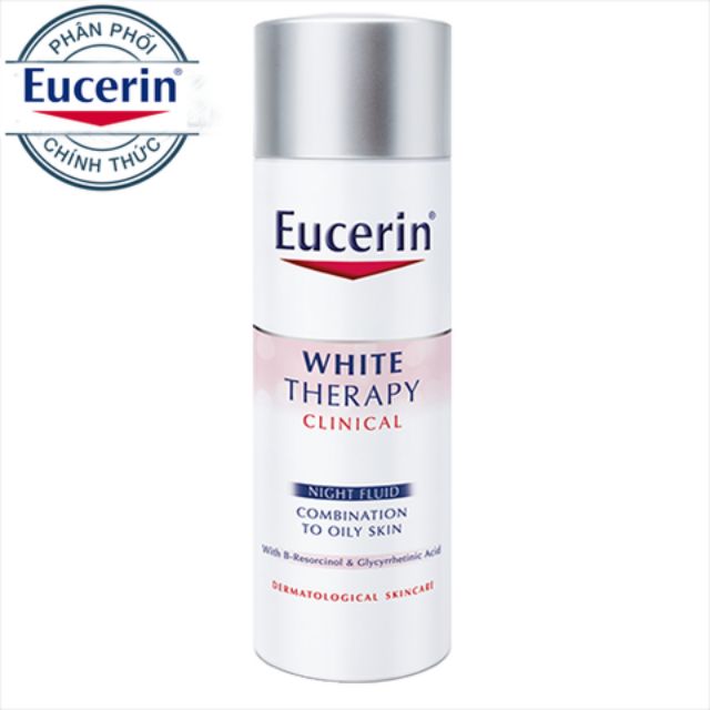 Kem Dưỡng Trắng Sáng Da Ban Đêm Eucerin White Therapy Night Fluid (50ml)