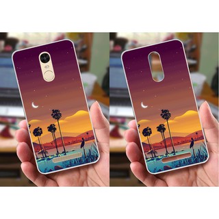 Ốp lưng Xiaomi Redmi Note 3 (dẻo viền trắng trong) - Hoa Cỏ Mùa Xuân