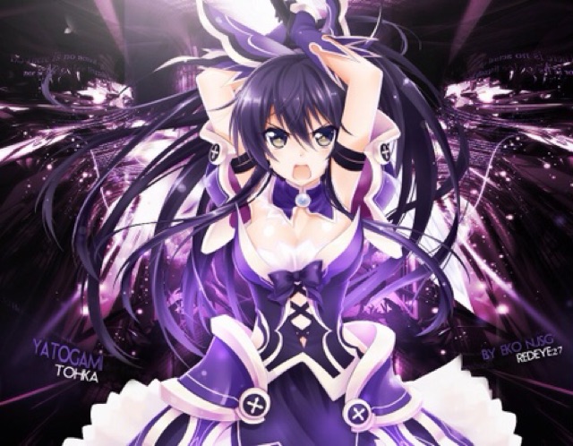 Poster tohka date a live 1-5 tấm khổ a4 nhiều mẫu