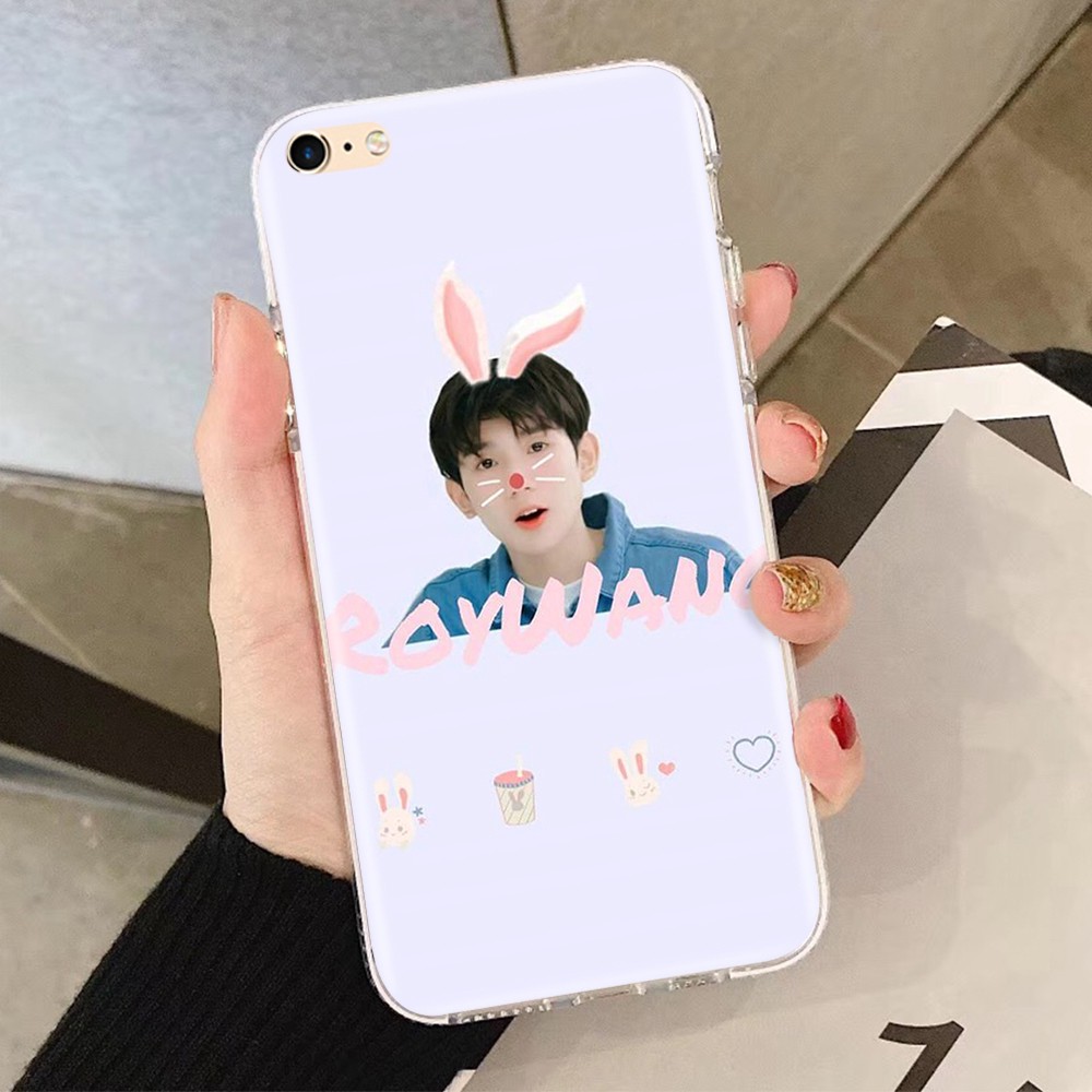 Ốp điện thoại mềm trong suốt in hình TFBOYS 273GT cho Samsung Galaxy A20 A20S A21 A21S A10 A10S A11 A30 A30S A71