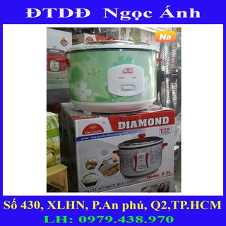 Nồi cơm điện Kim Cương 2L2