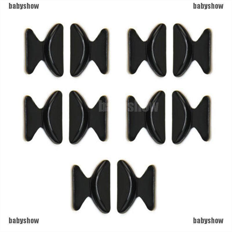 Set 5 miếng dán silicon chống trượt cho mắt kính | BigBuy360 - bigbuy360.vn