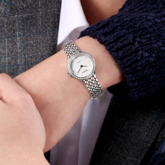 Đồng hồ nữ binli day kim loại bl8010t chính hãng