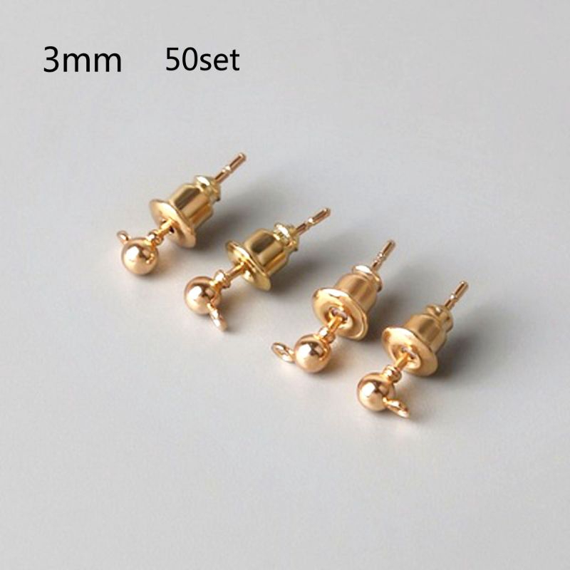 Set 50 Phụ Kiện Làm Bông Tai Thủ Công