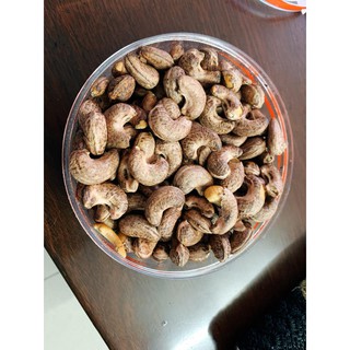 500gr Hạt điều rang muối nguyên hạt còn vỏ lụa Bình Phước