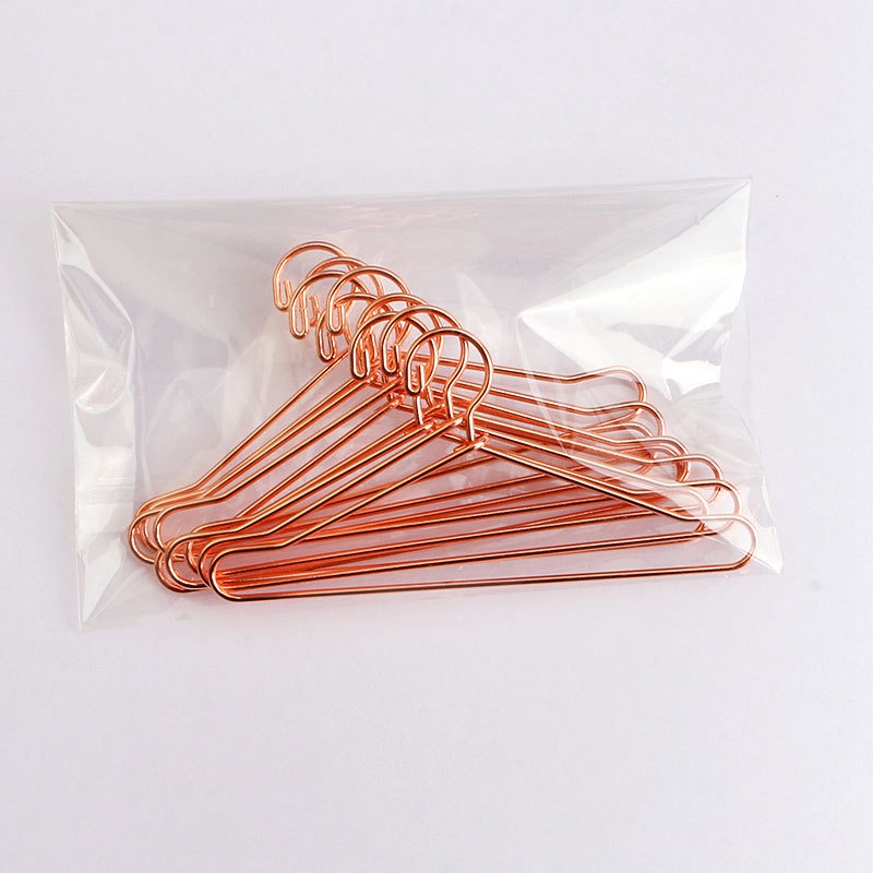 Set 10 Móc Treo Quần Áo Búp Bê Bằng Kim Loại