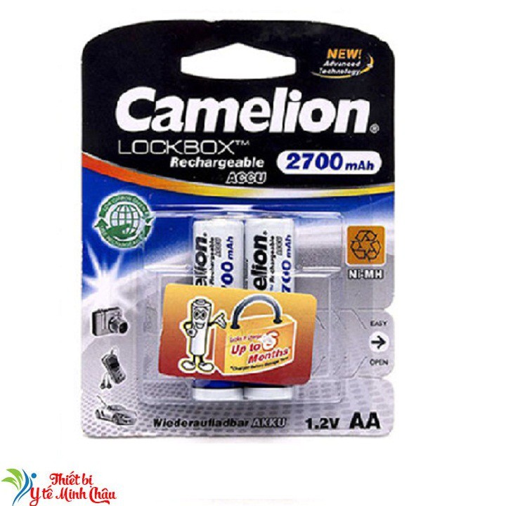 Pin sạc Camelion AA 2700mah 1,2V