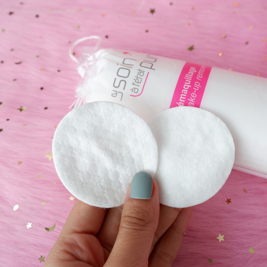 Bông tẩy trang hỗ trợ làm sạch lớp trang điểm Tetra Le Laretat Soin Pur Pháp 150 miếng NPP Shoptido | BigBuy360 - bigbuy360.vn