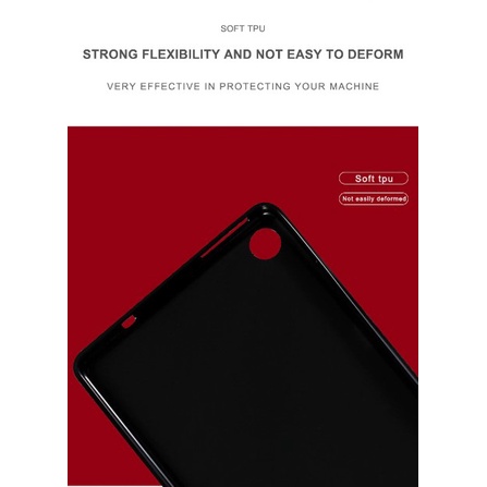 Ốp lưng Lenovo Tab M8 TB-8505X | Chất liệu Silicone dẻo | Có combo quà tặng kèm