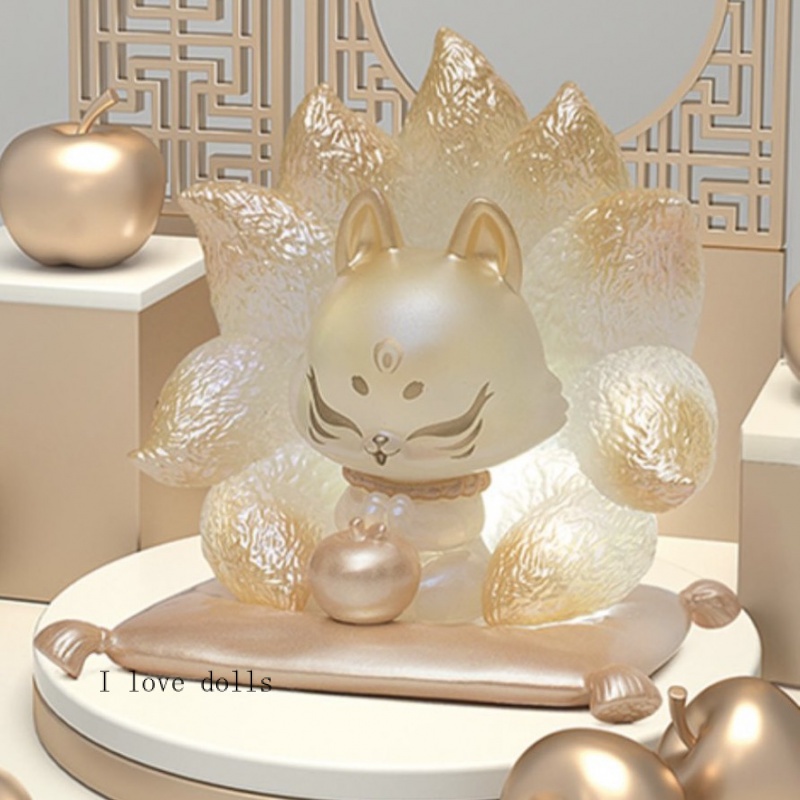 Mô Hình Cáo Mang Lại Giàu Có Và Tài Lộc Cổ  Búp Bê Dễ Thương