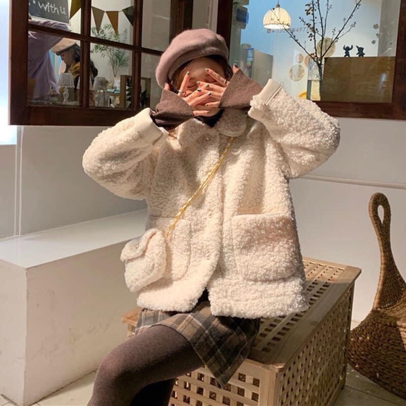  Áo khoác lông kèm túi | BigBuy360 - bigbuy360.vn