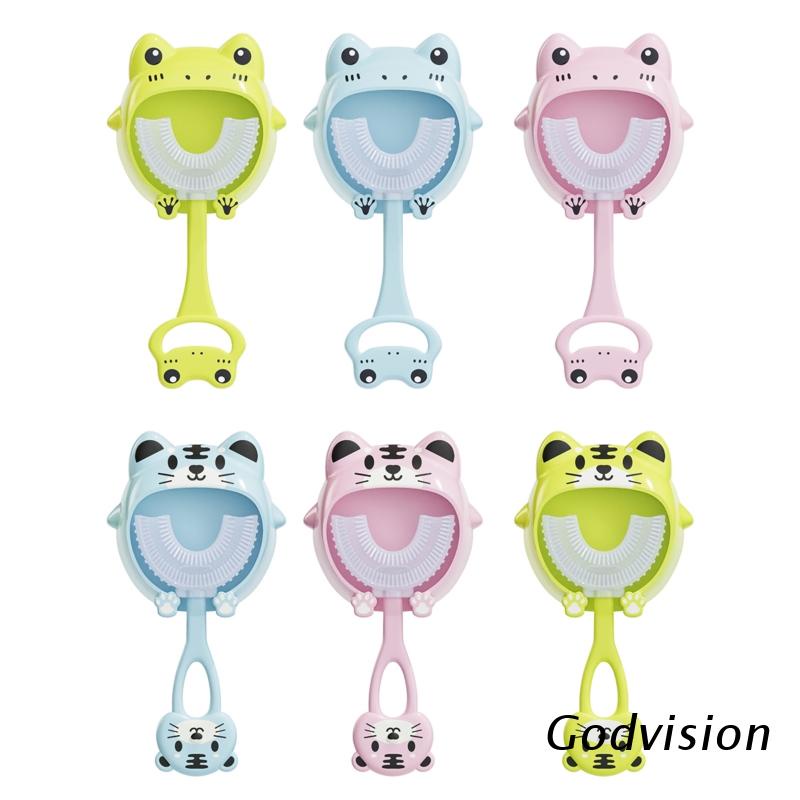 Bàn Chải Đánh Răng Bằng Silicone Chống Bụi Cho Trẻ Em