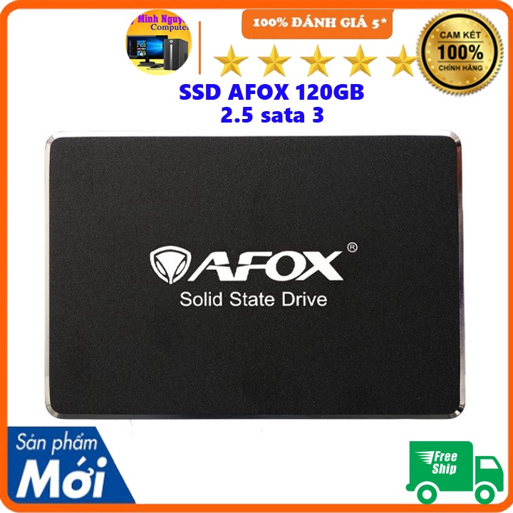 ổ ssd 120GB AFOX 2.5 Sata 3 Chính hãng BH 3 Năm