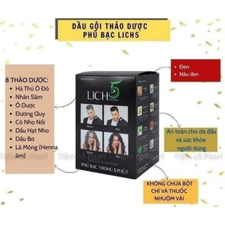 Dầu gội phủ bạc tóc