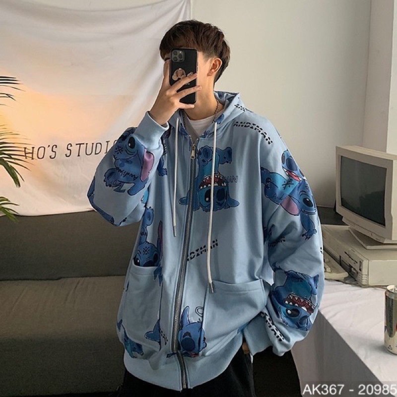 Áo Khoác Nỉ Bông Stick 3D Hàng QC Cao Cấp Áo Khoác Jackets Nam Nữ Nỉ 3D STICK - AK367 | BigBuy360 - bigbuy360.vn