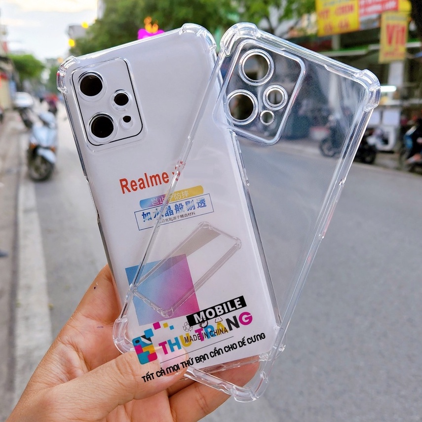 Ốp chống sốc Realme Q5 5G/ Realme V25 có gờ bảo vệ camera, hàng dày loại 1