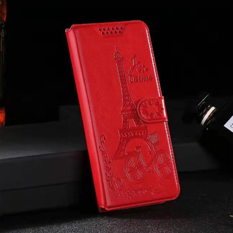 Tower Tree pattern Wallet Case Vivo 1601 1603 1606 1609 1610 1611 1714 1716 1718 1719 1723 1726 flip Leather phone cover with Card Slot