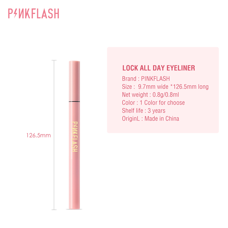 Bút kẻ mắt đen dạng lỏng PINKFLASH chống thấm nước lâu trôi | BigBuy360 - bigbuy360.vn