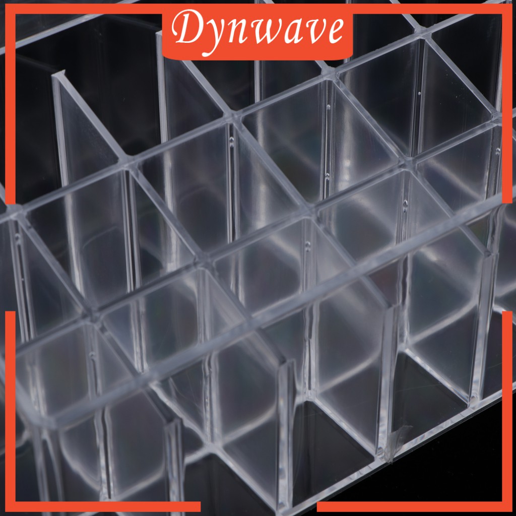 Hộp Đựng Son Môi Bằng Acrylic Trong Suốt Kèm Nắp Đậy Tiện Dụng