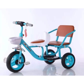 XE ĐẠP XÍCH LÔ TRẺ EM , xe đạp xích lô 2 chỗ ngồi cho bé BONMART-VIET