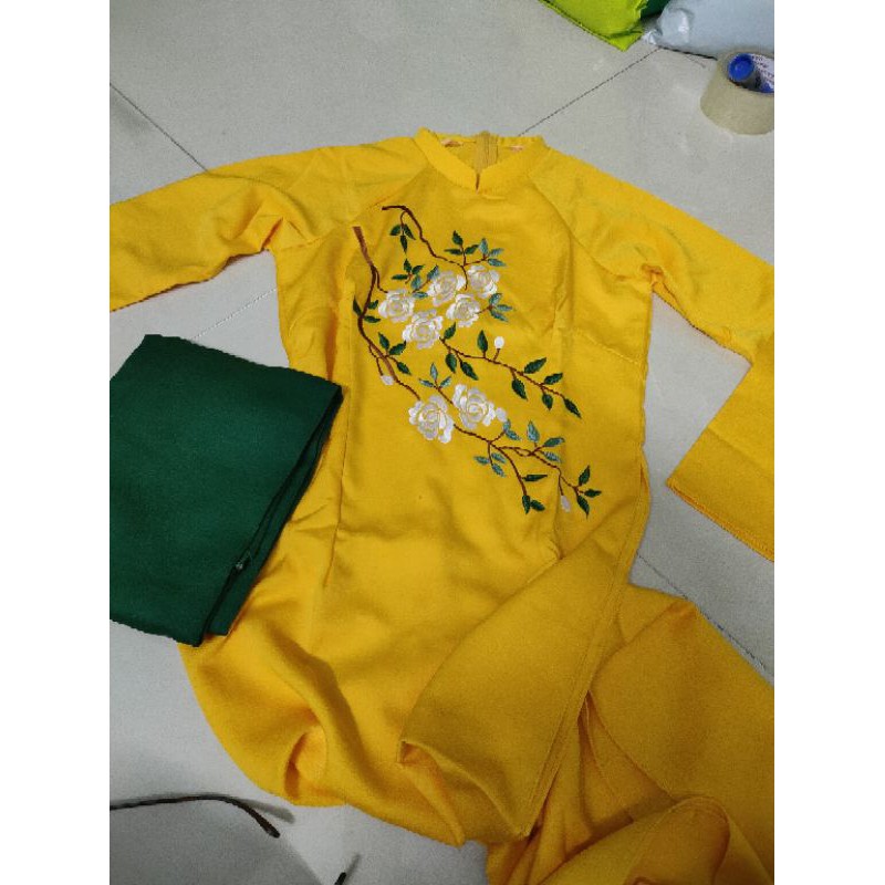 Áo dài lụa Tây thi