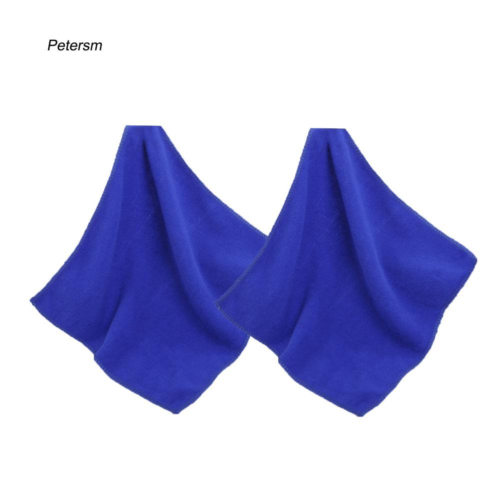 Set 2 khăn lau xe hơi 25x25cm chống trầy