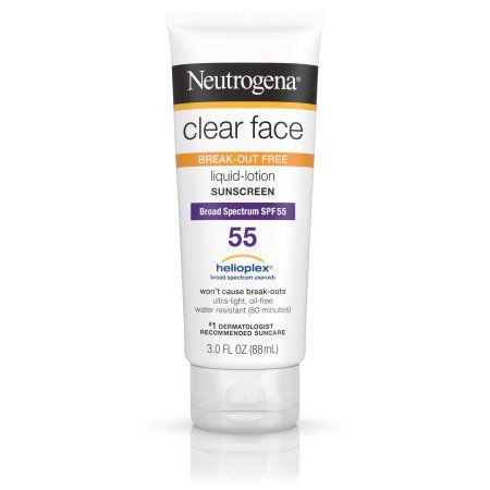 Kem chống nắng Neutrogena clear face spf 55