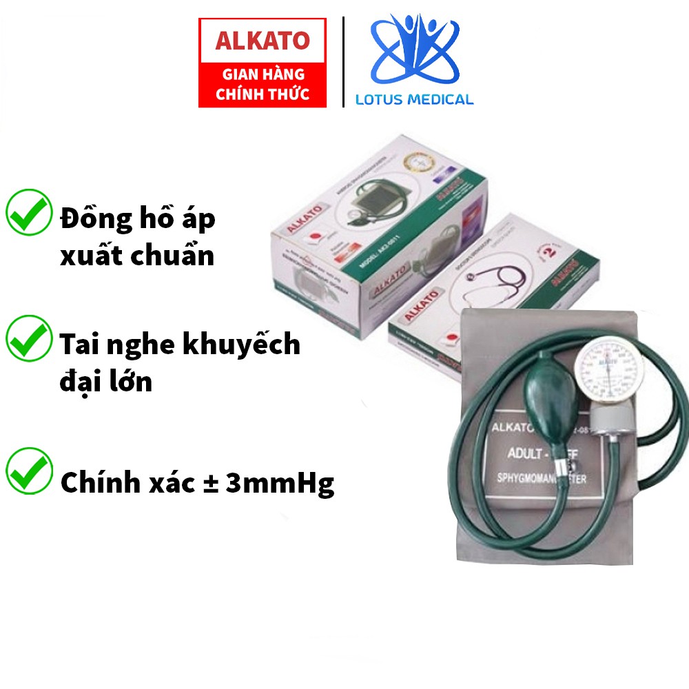 Máy Huyết Áp Cơ Alkato - Máy đo huyết áp dùng cho ngành Y