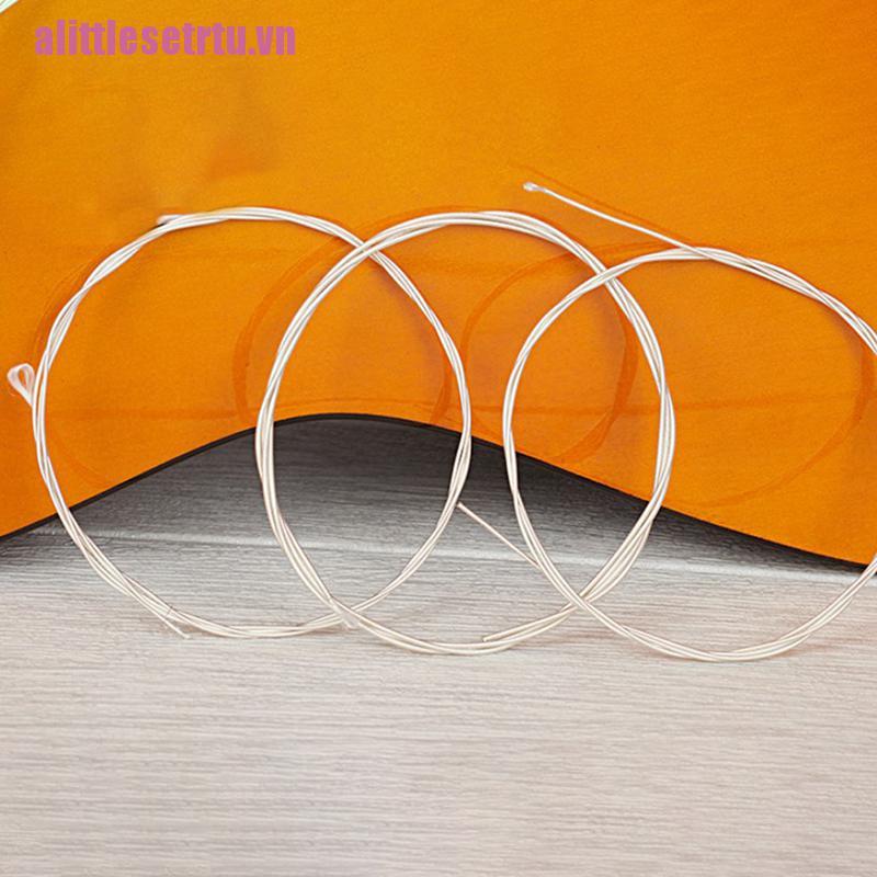 Set 6 Dây Đàn Nylon Bạc Dành Cho Guitar Cổ Điển