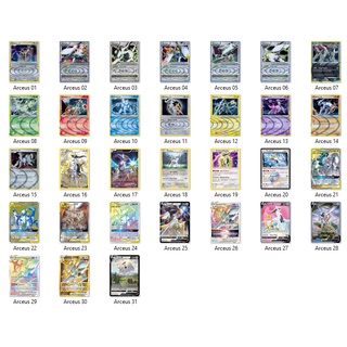 Trọn bộ tất cả thẻ bài pokemon huyền thoại arceus tcg đã phát hành - không trùng nhau