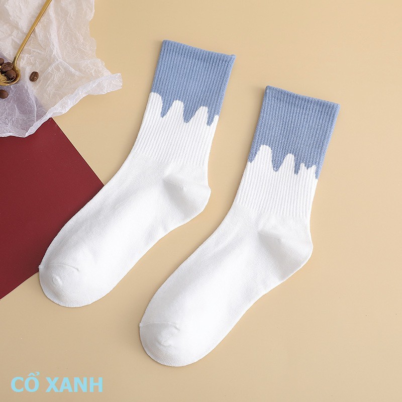 Tất Vớ Nữ Cổ Cao Phong Cách Hàn Quốc Ngọt Ngào Như Chocopie