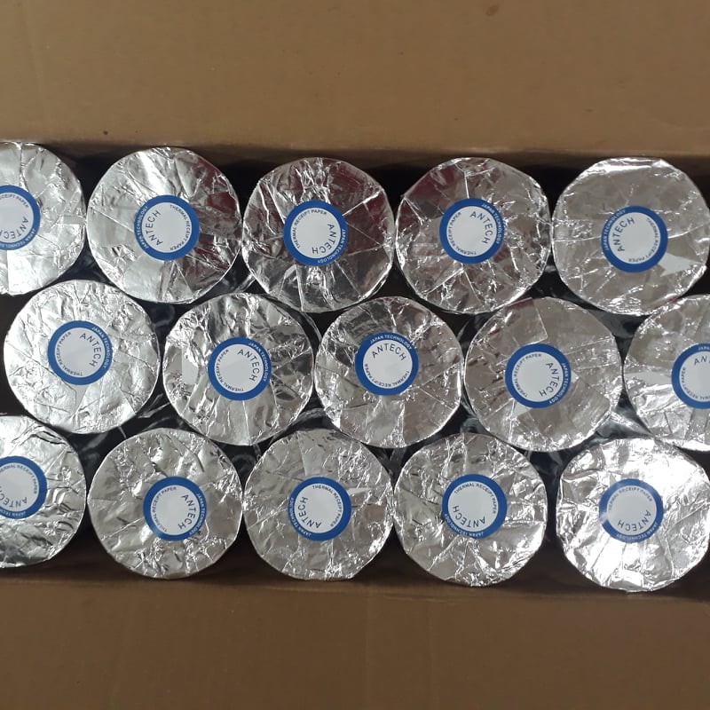 50 Cuộn Giấy in nhiệt K80, Giấy in Bill, Giấy in hóa đơn K80 x 80mm