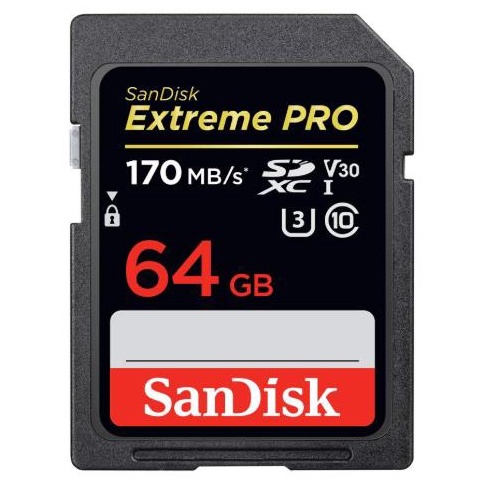 Thẻ nhớ SD Extreme Pro 128GB 64GB 32GB upto 170MB/s